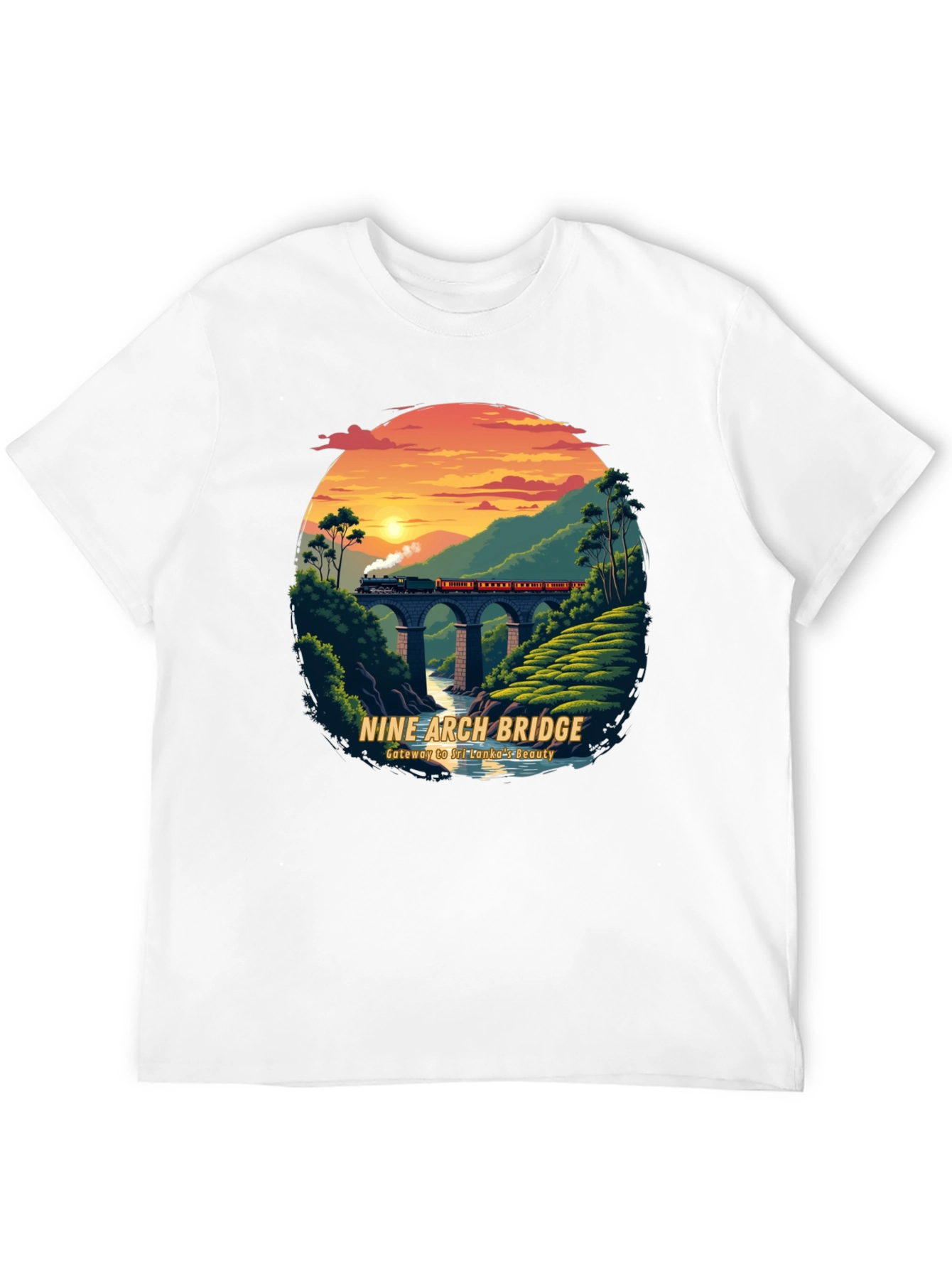 Nine Arch Bridge Graphic Tee