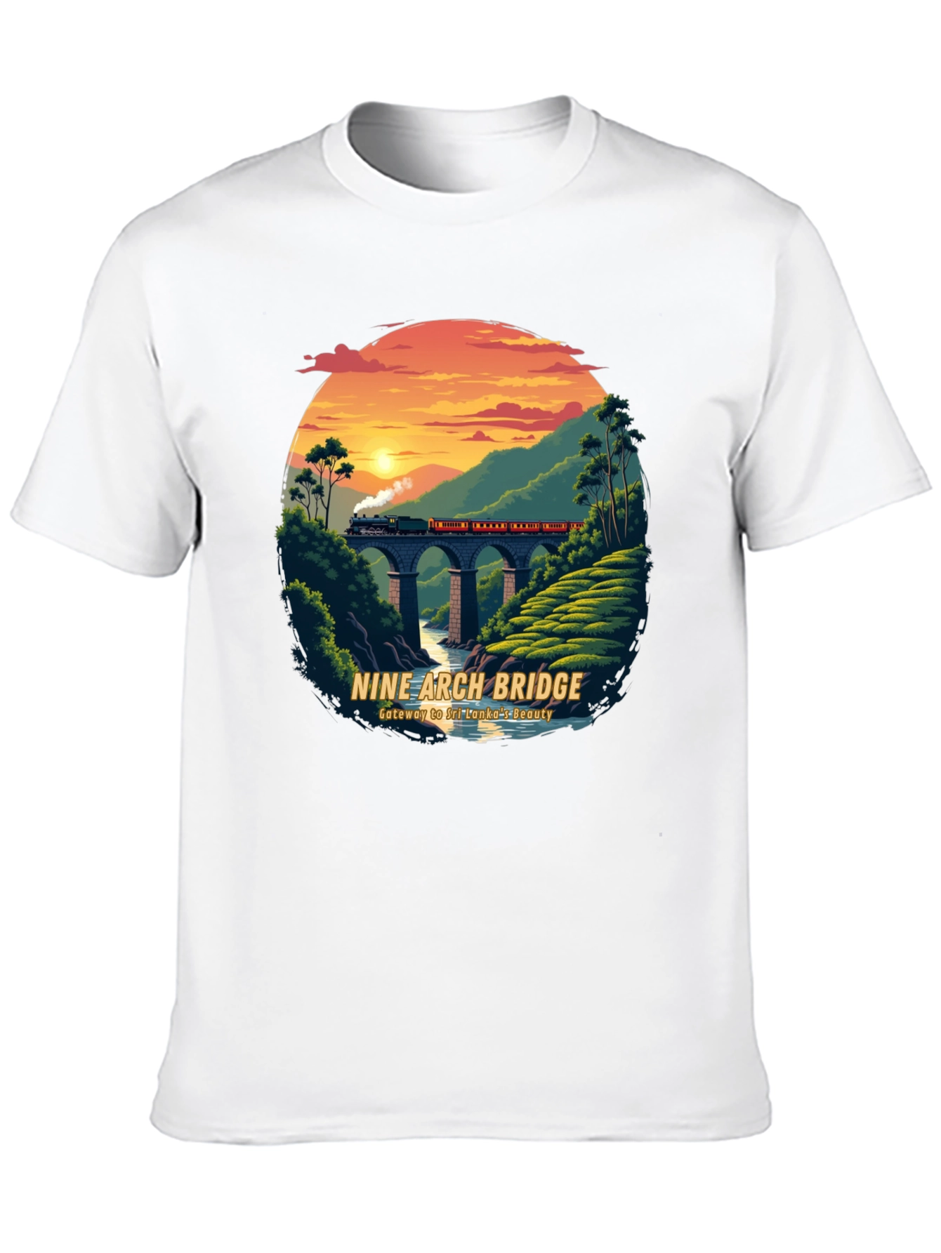 Nine Arch Bridge Graphic Tee