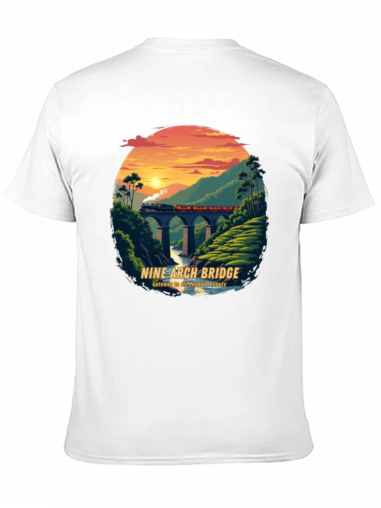 Nine Arch Bridge Graphic Tee