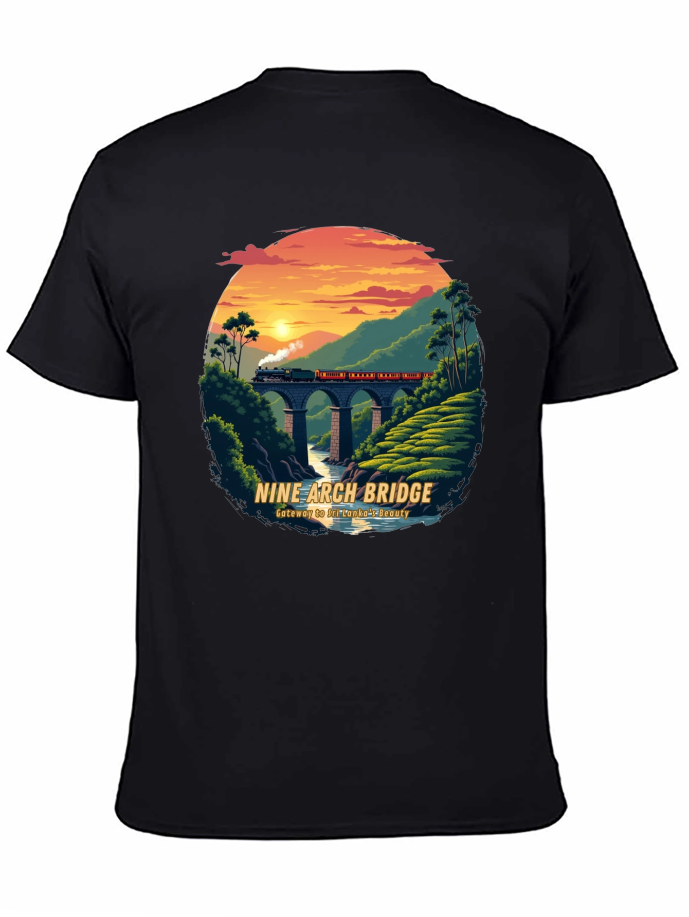 Nine Arch Bridge Graphic Tee