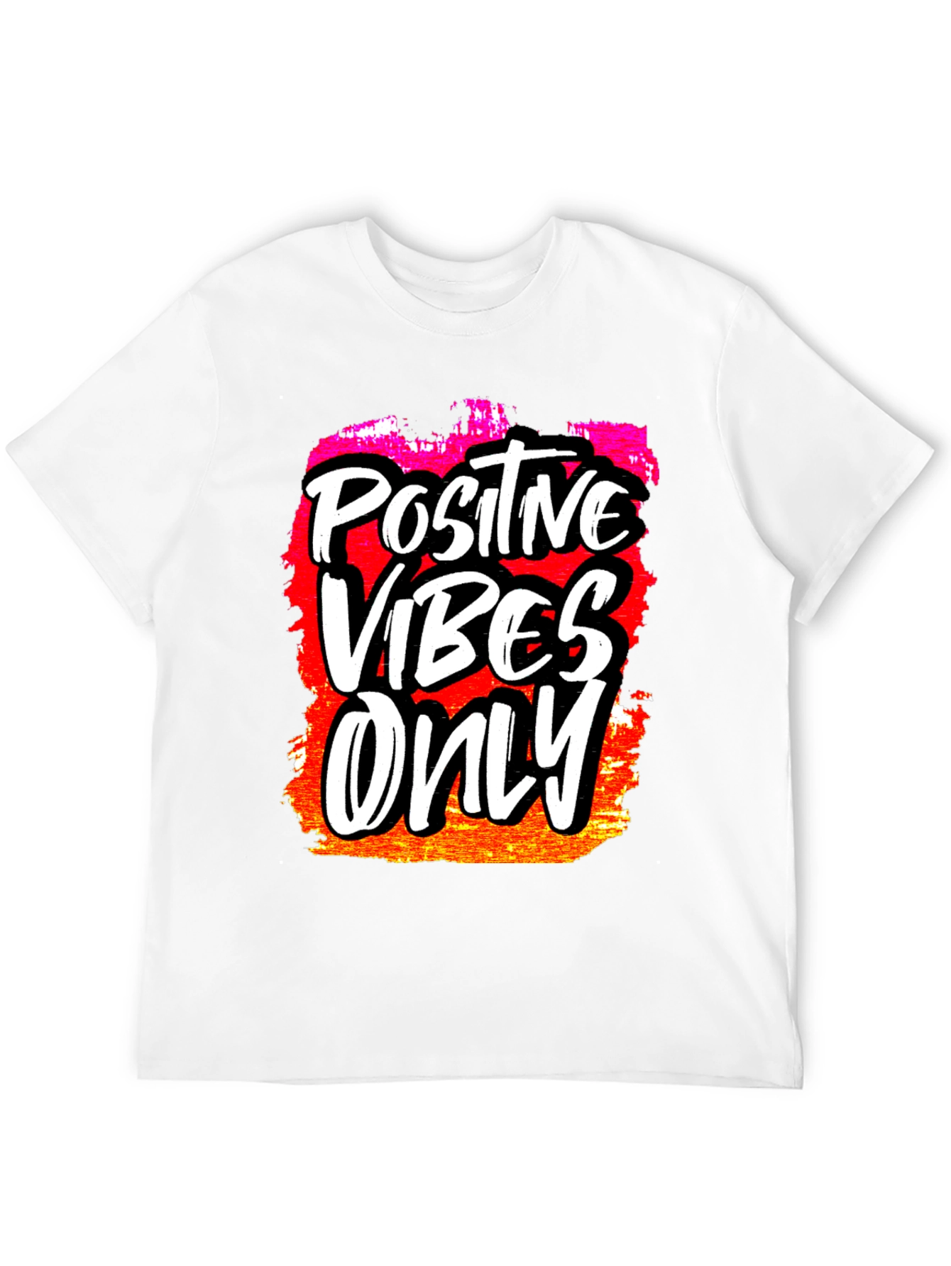 Positive Vibes Only Graphic T-Shirt