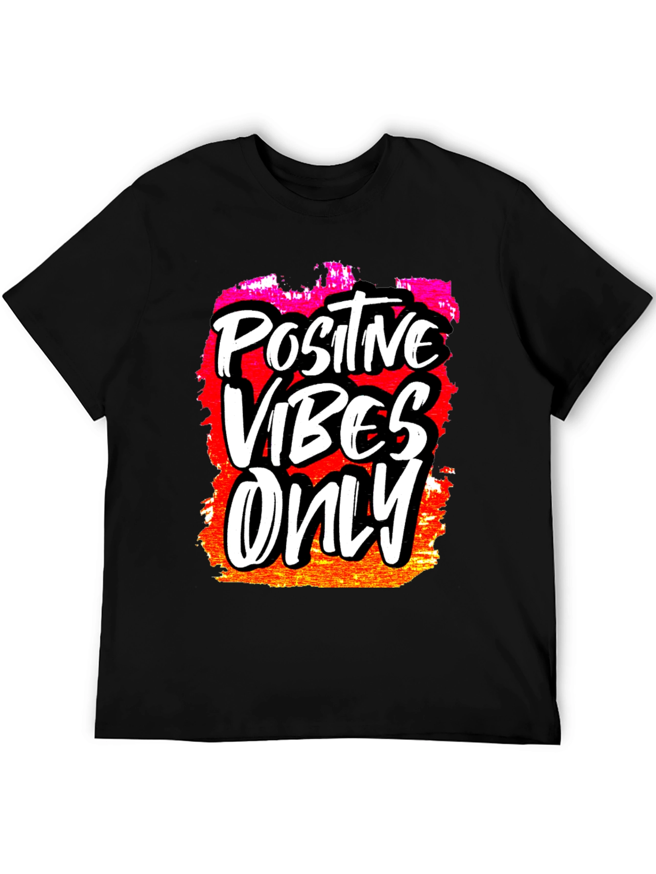 Positive Vibes Only Graphic T-Shirt