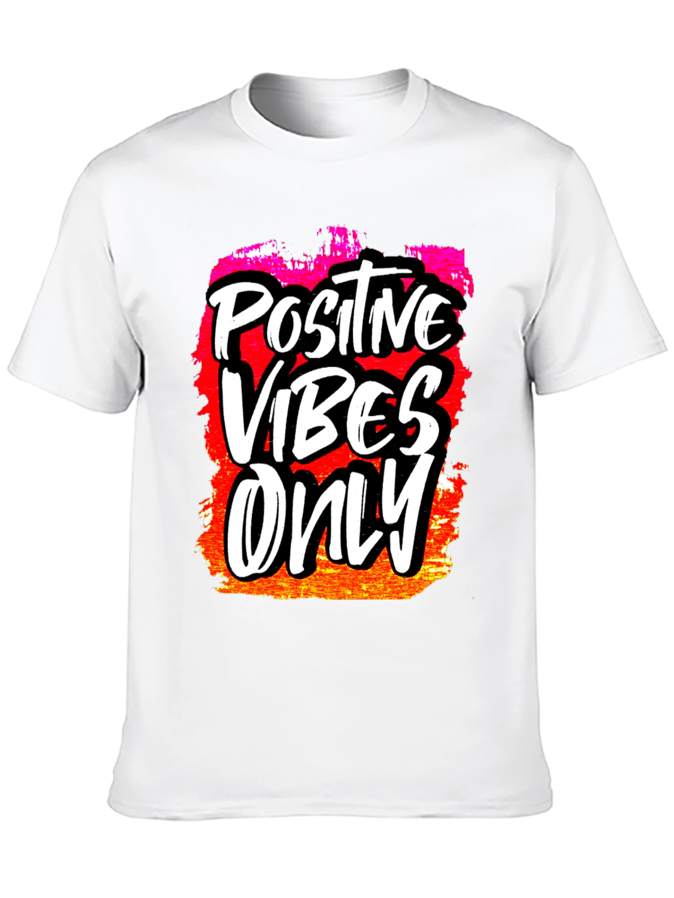 Positive Vibes Only Graphic T-Shirt