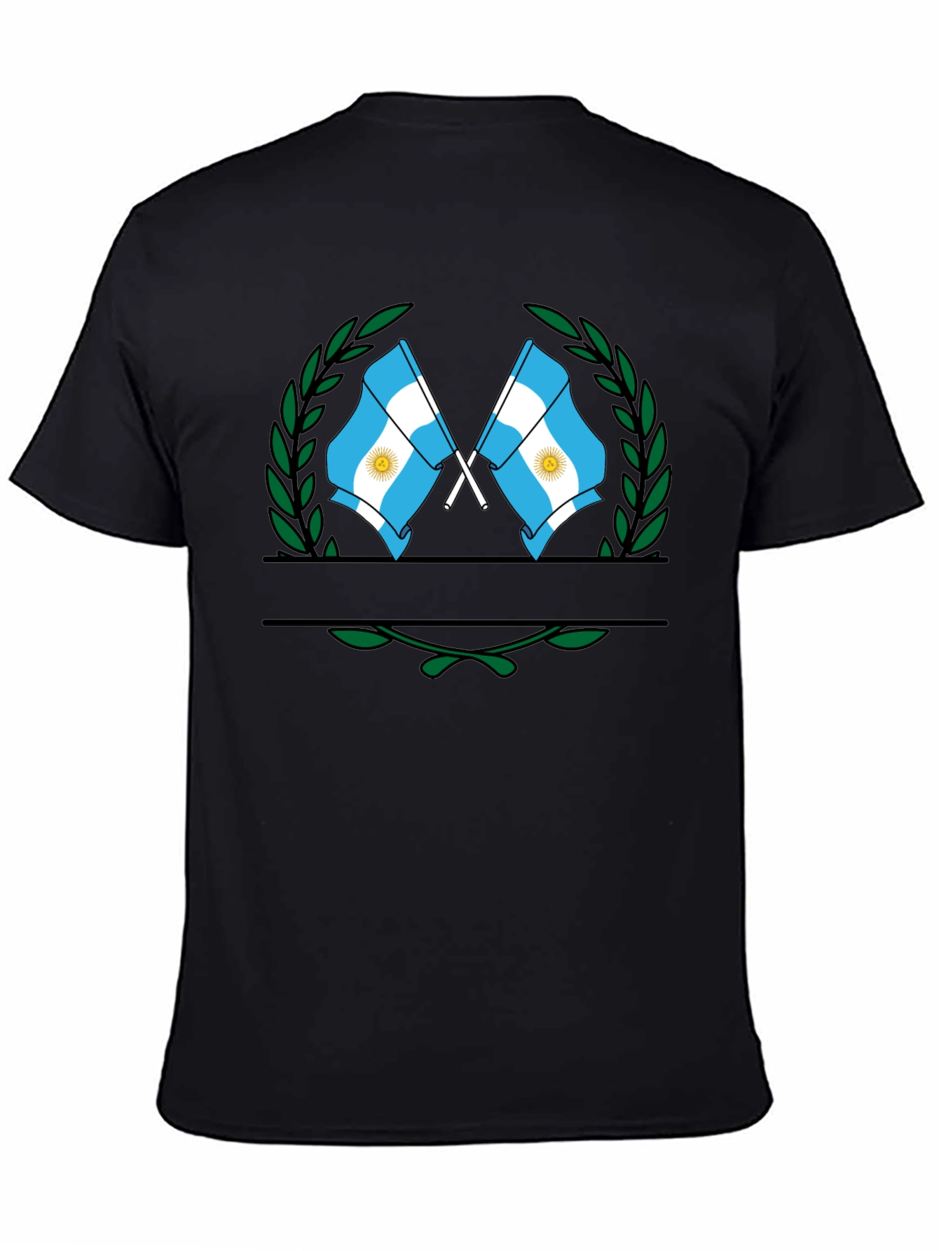 Argentina Flag Emblem T-Shirt