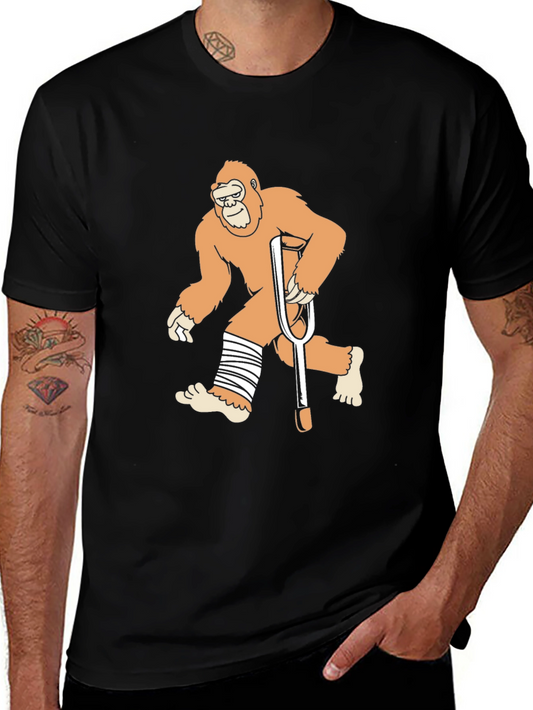 Funny Bigfoot T-Shirt - Get Well Soon