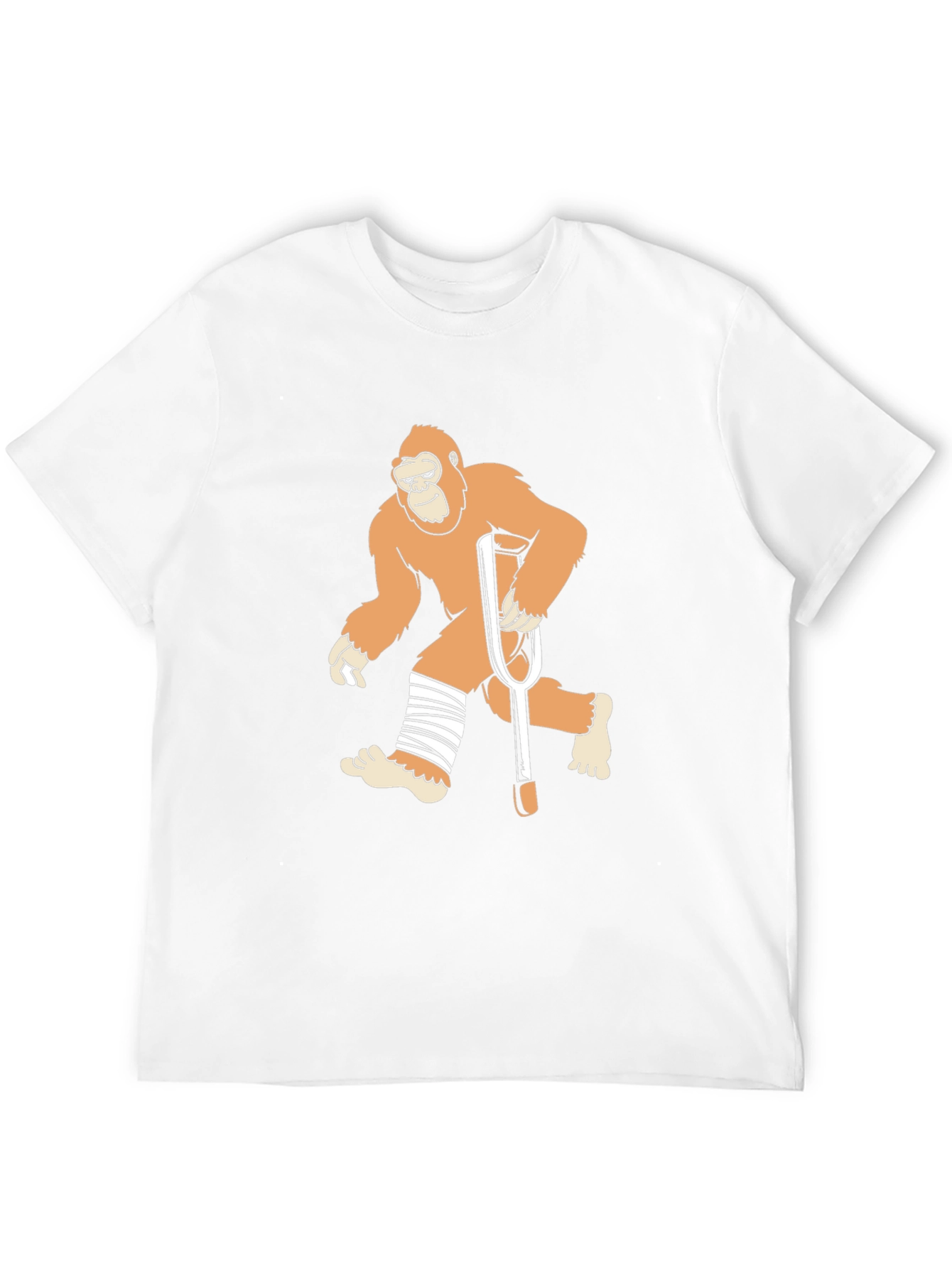 Funny Bigfoot T-Shirt - Get Well Soon