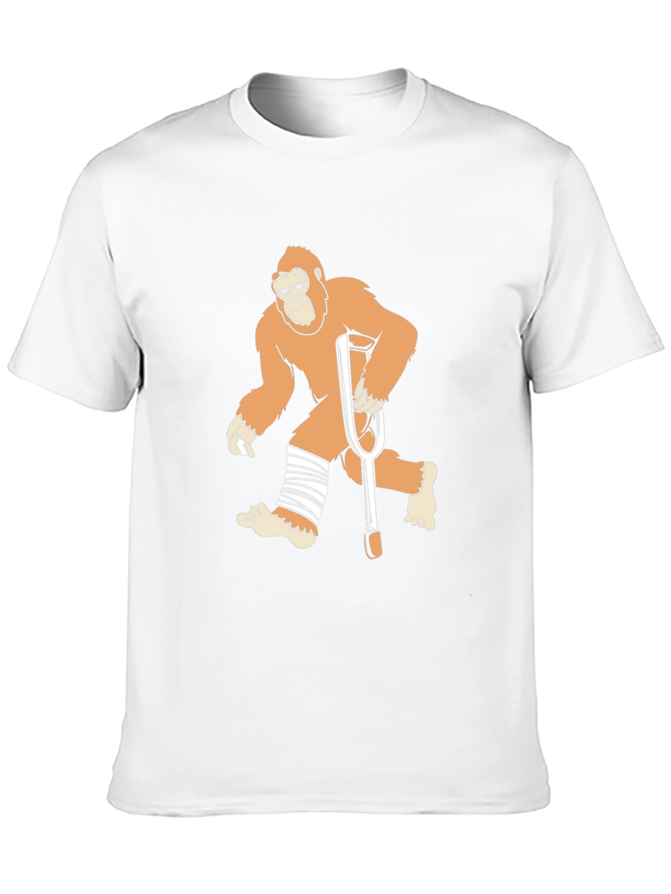 Funny Bigfoot T-Shirt - Get Well Soon