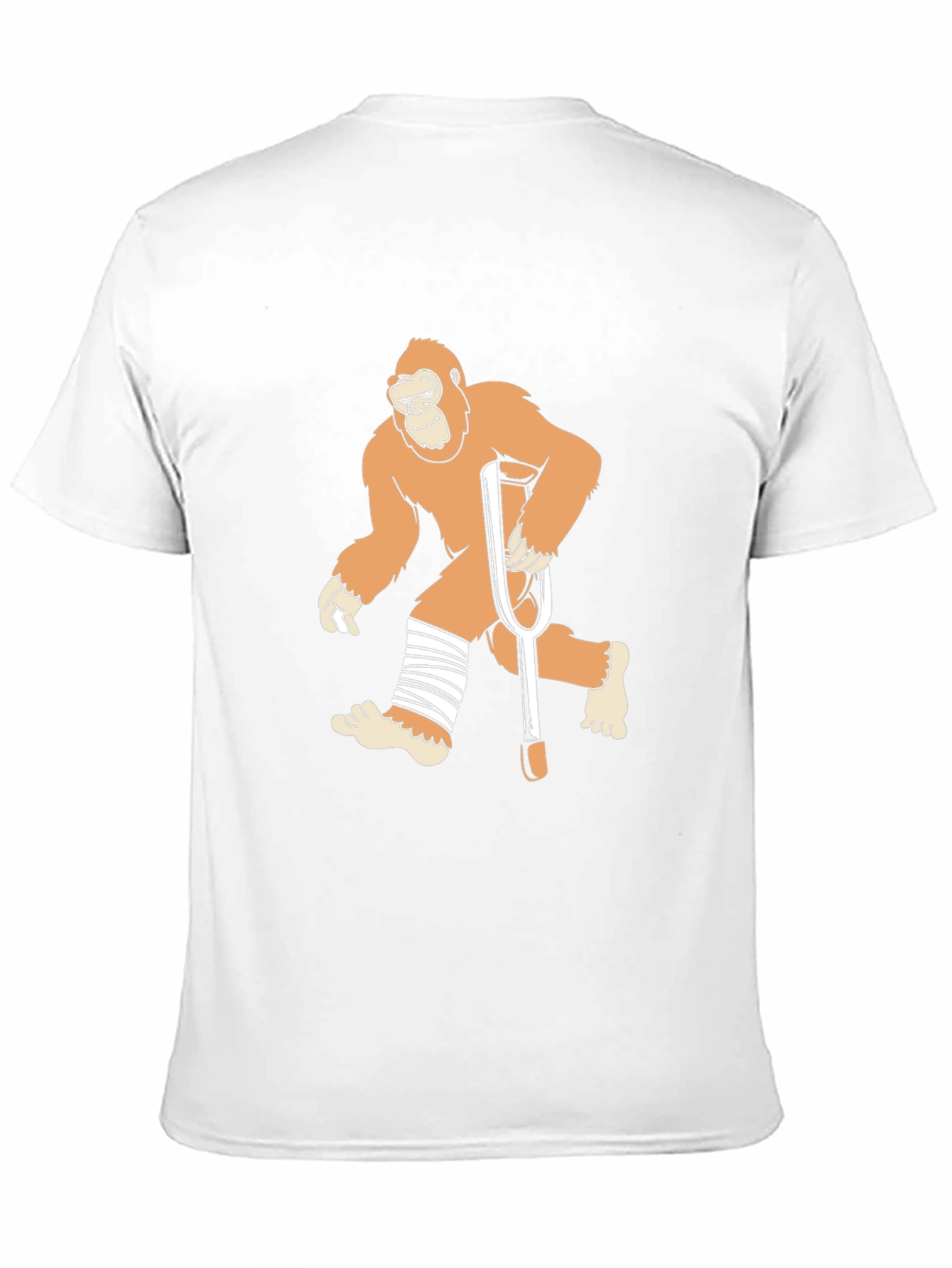 Funny Bigfoot T-Shirt - Get Well Soon