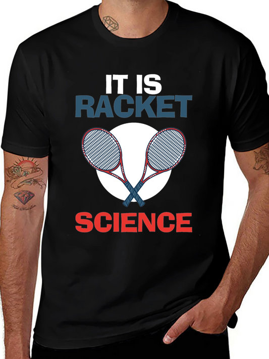 Racket Science Graphic Tee - Tennis Lover Shirt