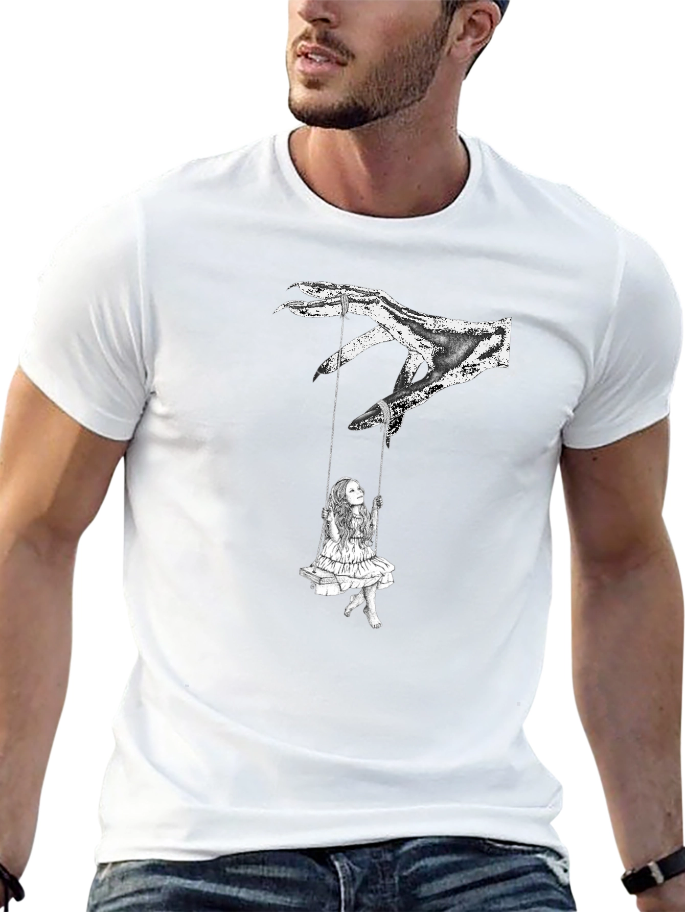 Creepy Hand Puppet T-Shirt - Dark Graphic Tee