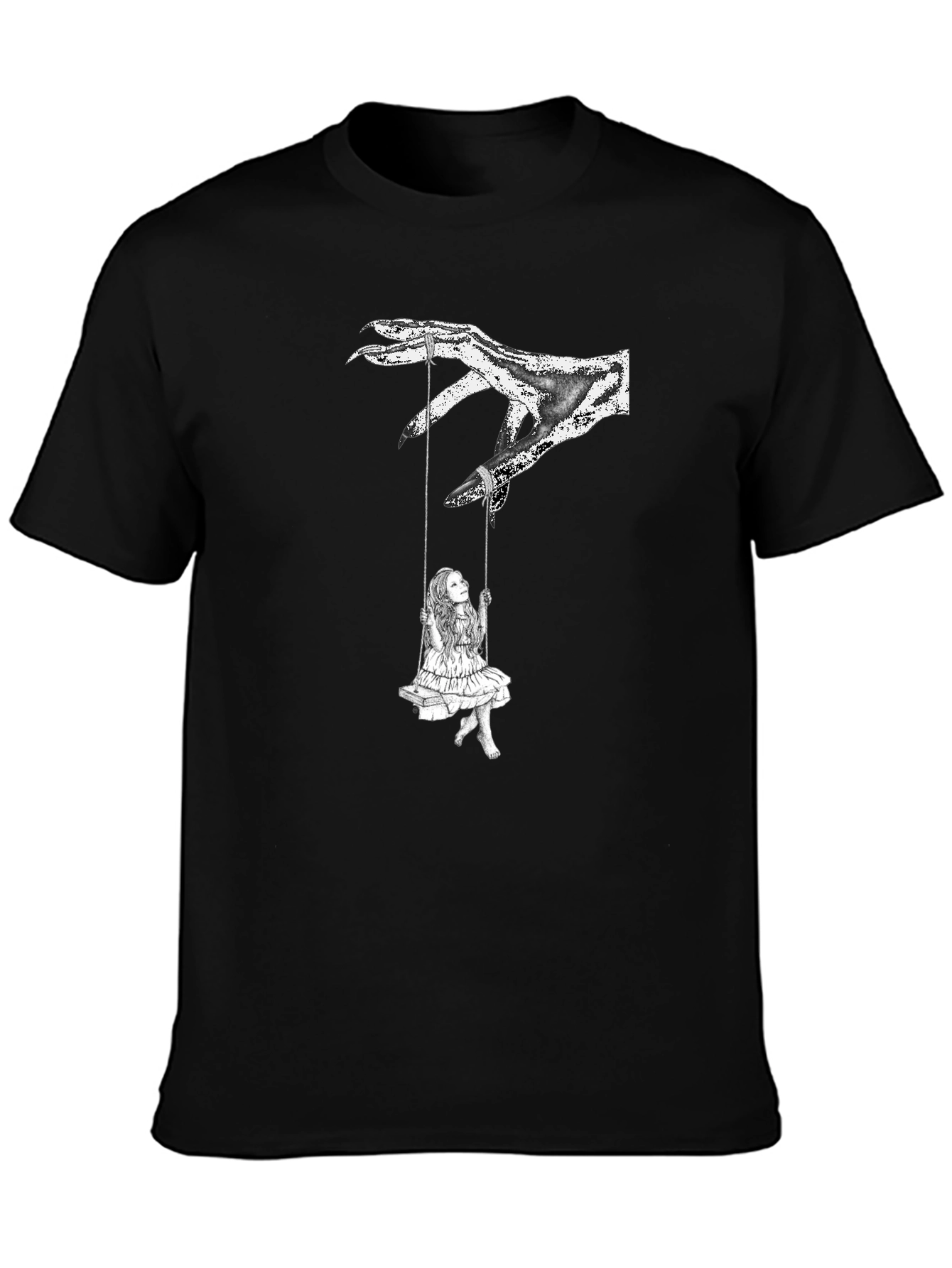 Creepy Hand Puppet T-Shirt - Dark Graphic Tee