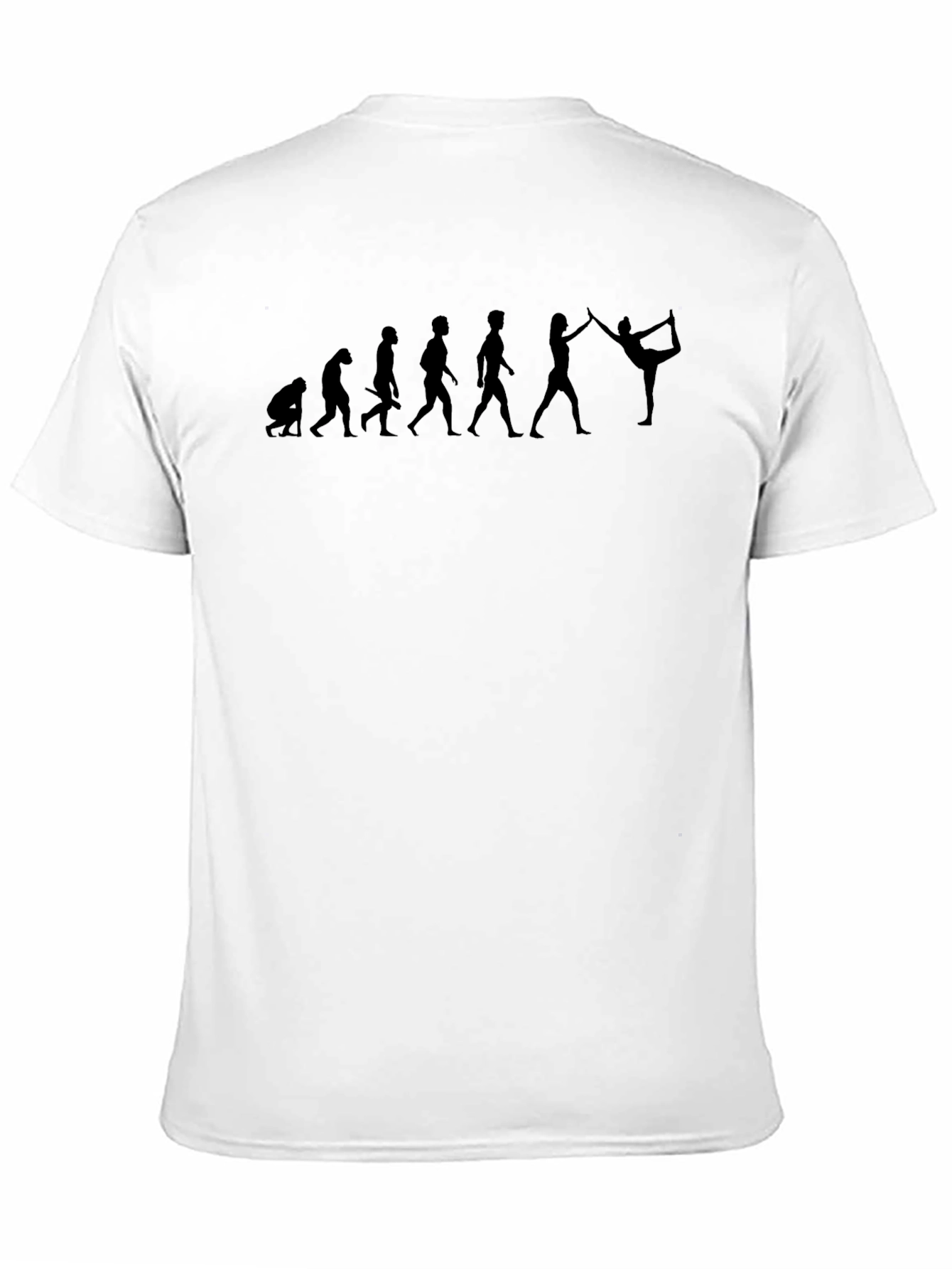 Yoga Evolution Black T-Shirt