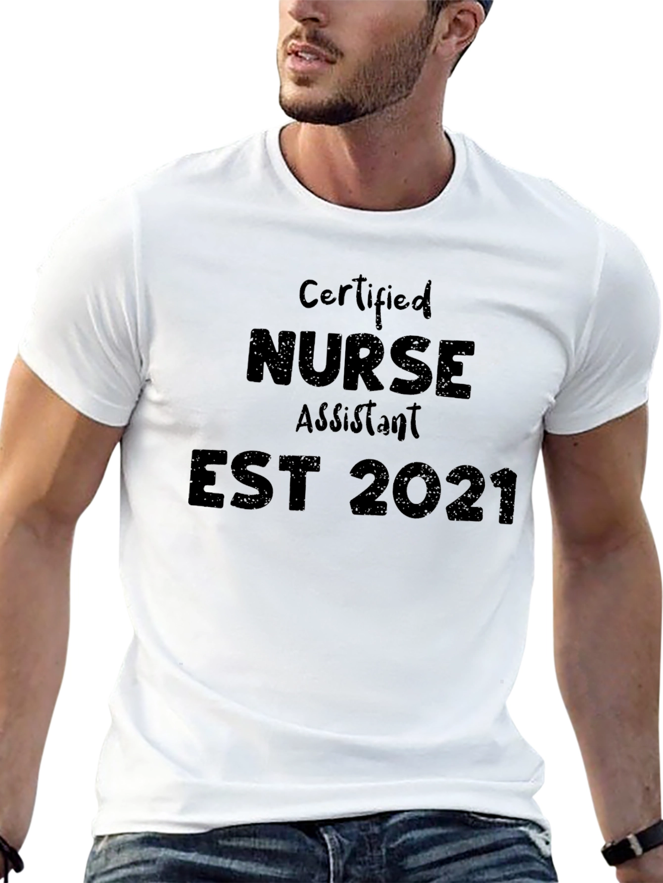 Certified Nurse Assistant Est 2021 T-Shirt
