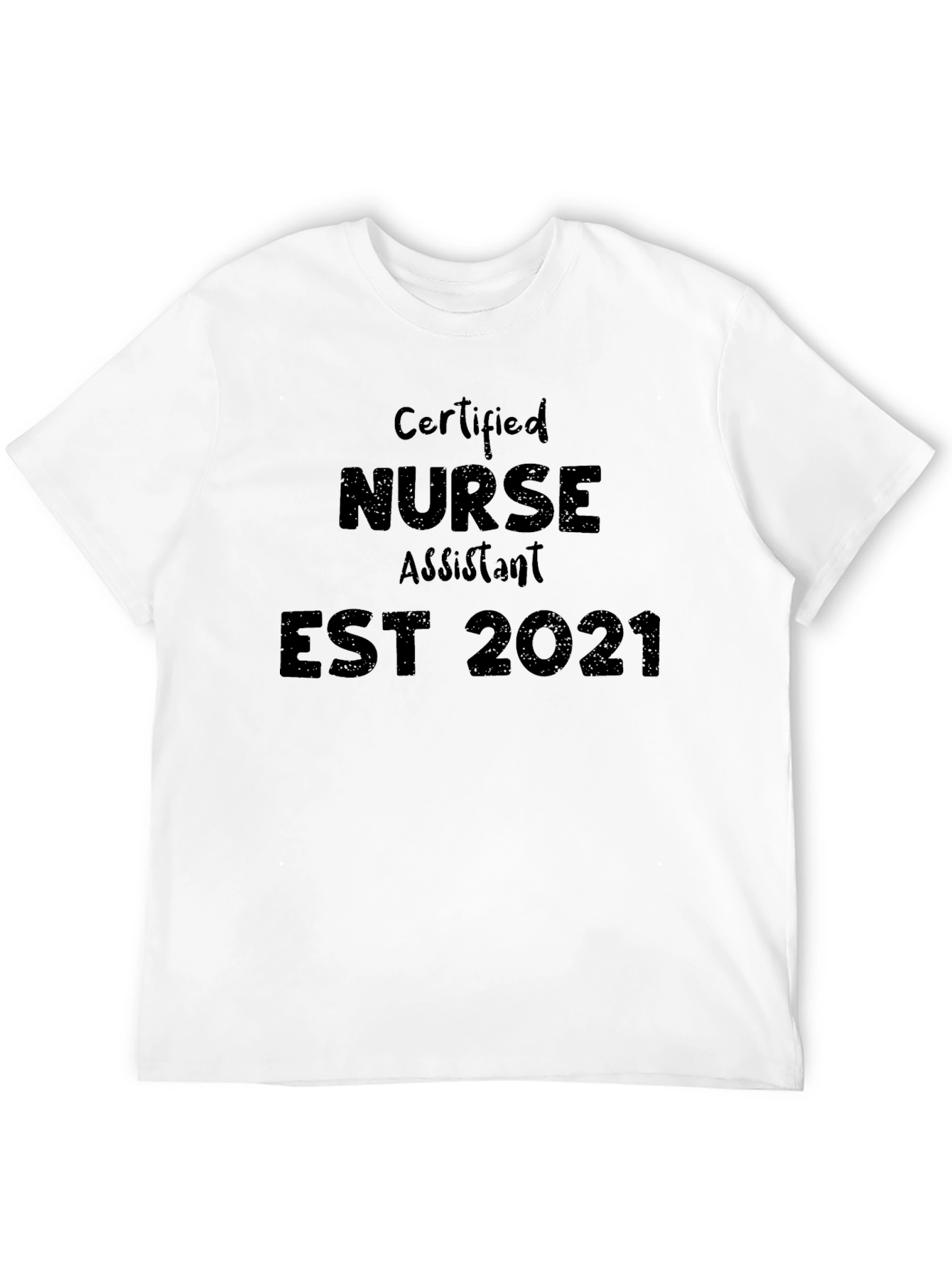 Certified Nurse Assistant Est 2021 T-Shirt