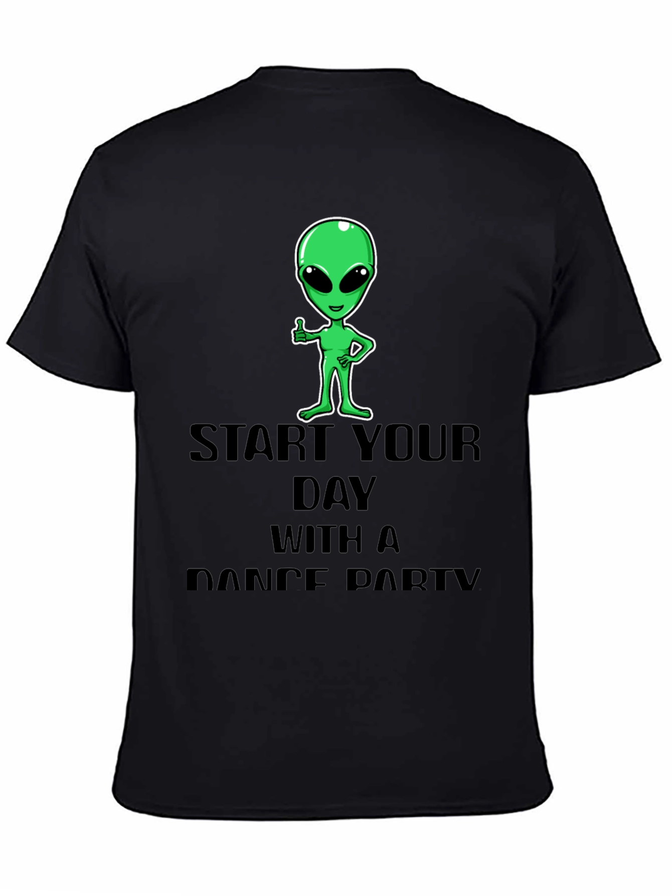 Alien Dance Party T-Shirt - Start Your Day Right!