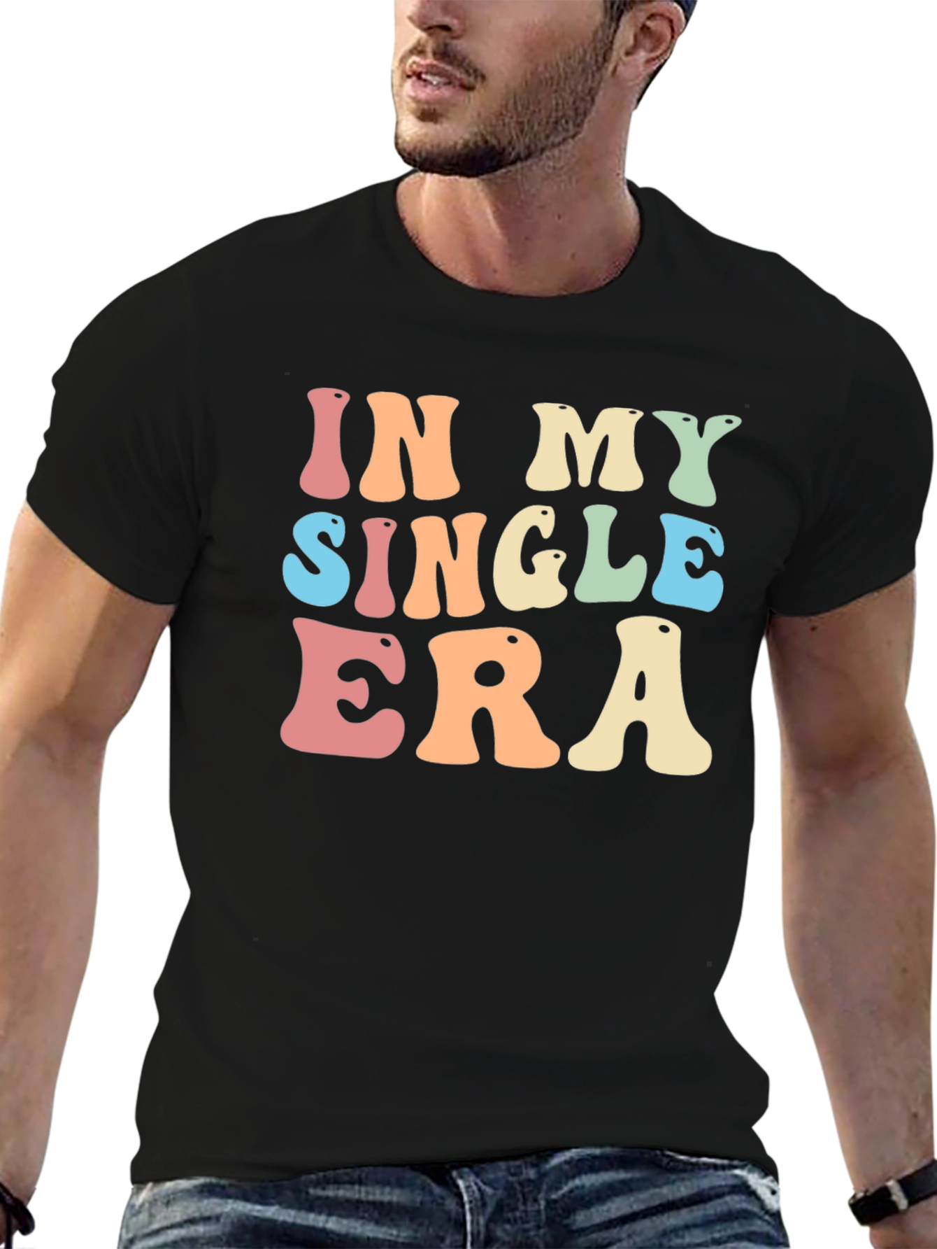 In My Single Era Black Tee