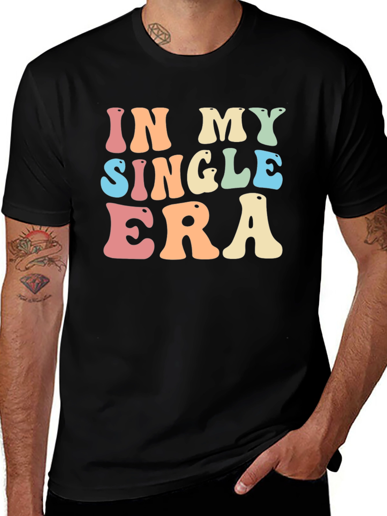 In My Single Era Black Tee