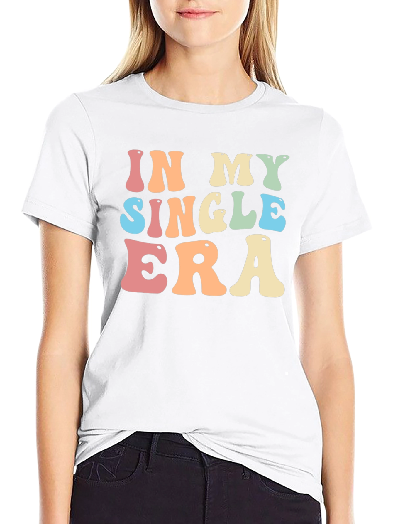 In My Single Era Black Tee