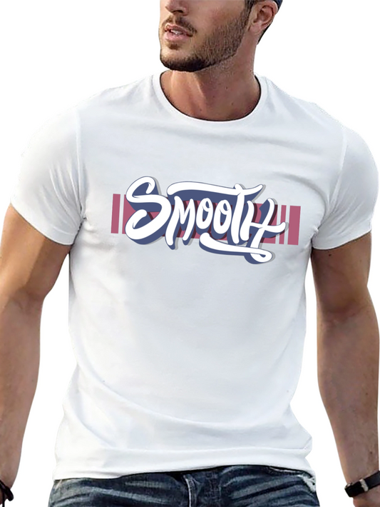 Smooth Graphic Tee - Mens Black T-Shirt