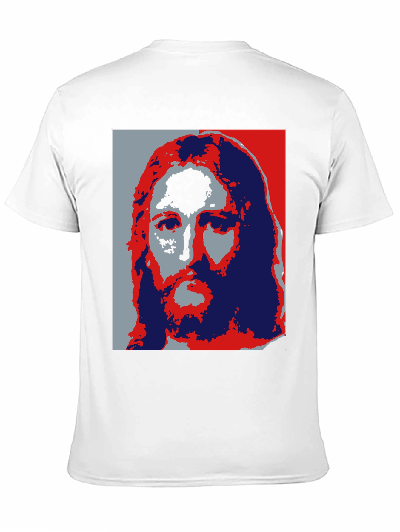 Pop Art Jesus Graphic Tee - Black