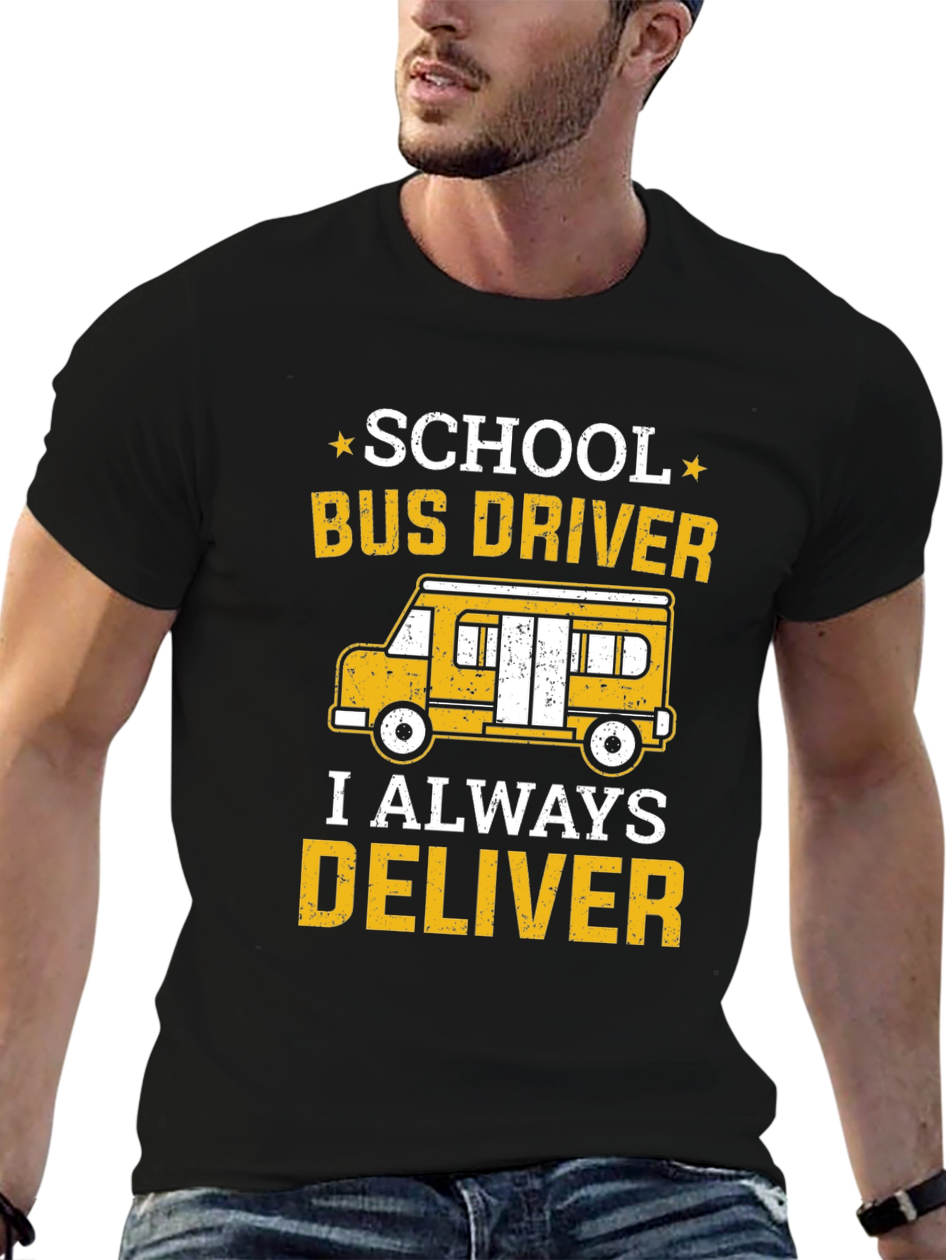 School Bus Driver T-Shirt - I Always Deliver