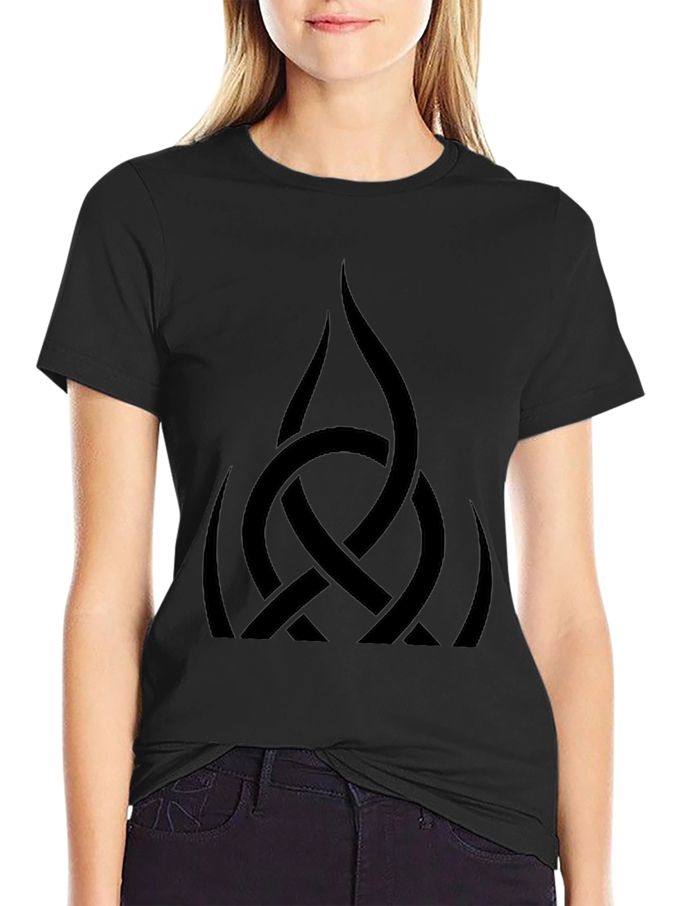 Celtic Knot Graphic T-Shirt - Mens Black Tee