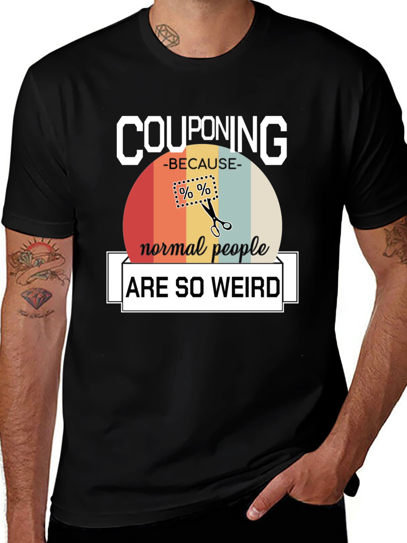 Couponing Because Normal People are Weird T-Shirt