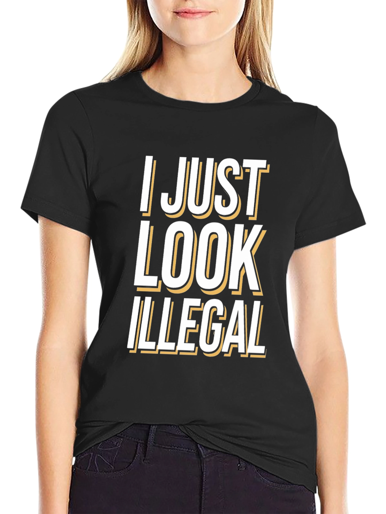 I Just Look Illegal Graphic Tee