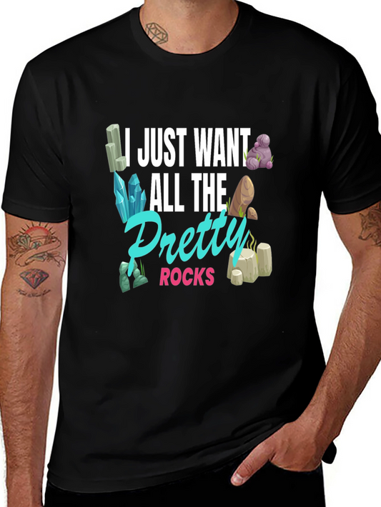 Pretty Rocks T-Shirt - Gem and Mineral Lover Gift