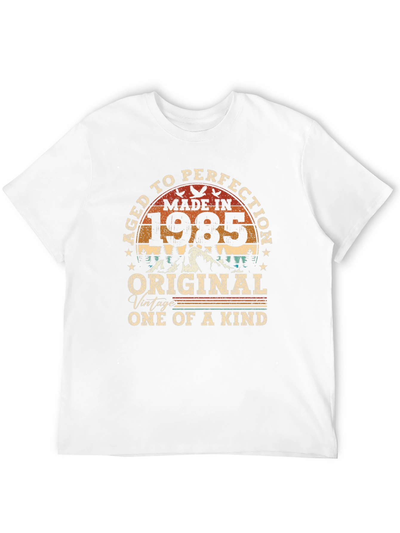 Aged To Perfection 1985 Graphic T-Shirt