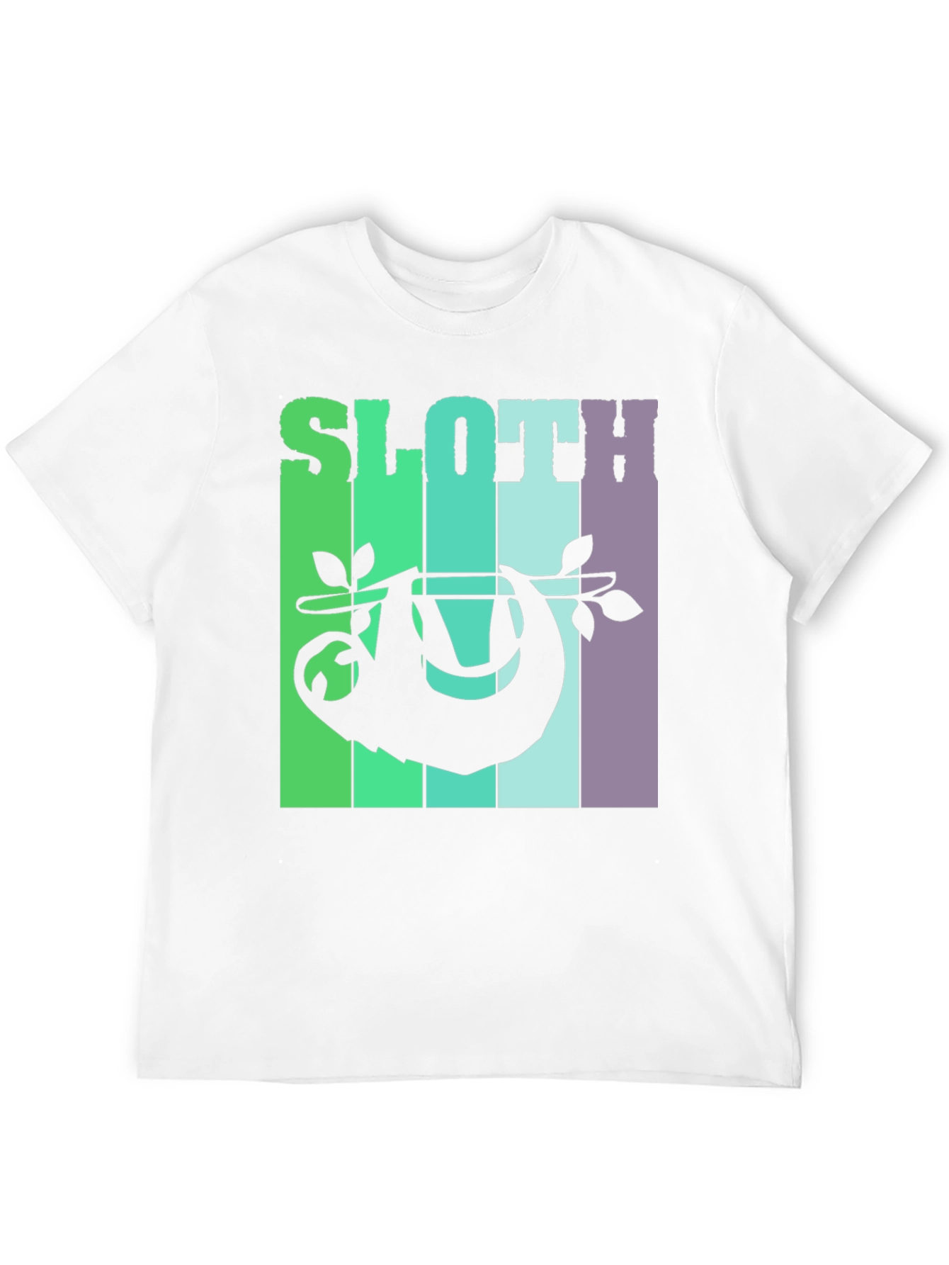 Sloth Graphic Tee - Relaxed Style