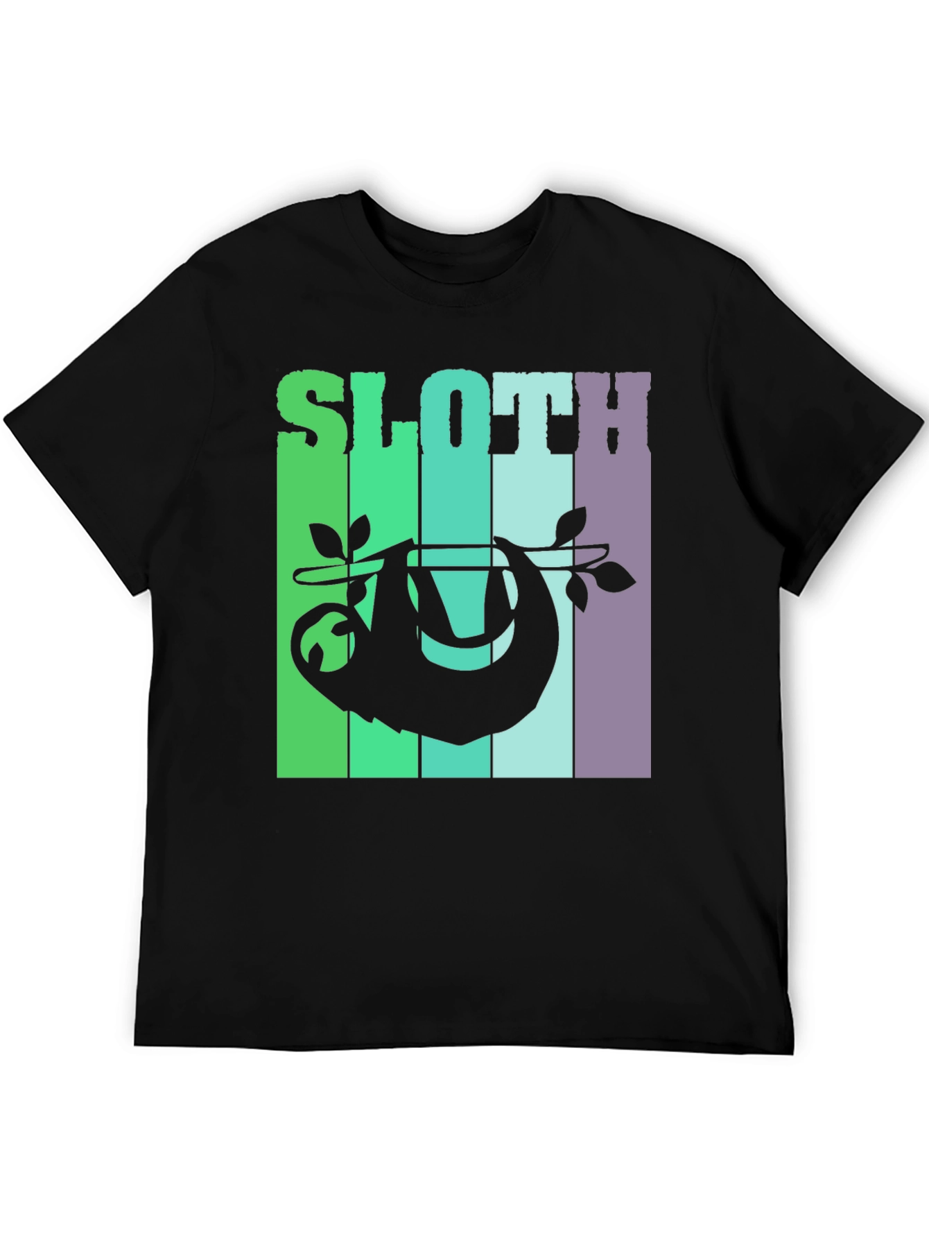 Sloth Graphic Tee - Relaxed Style
