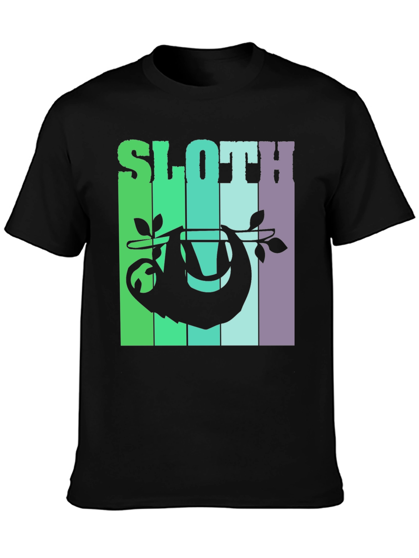 Sloth Graphic Tee - Relaxed Style
