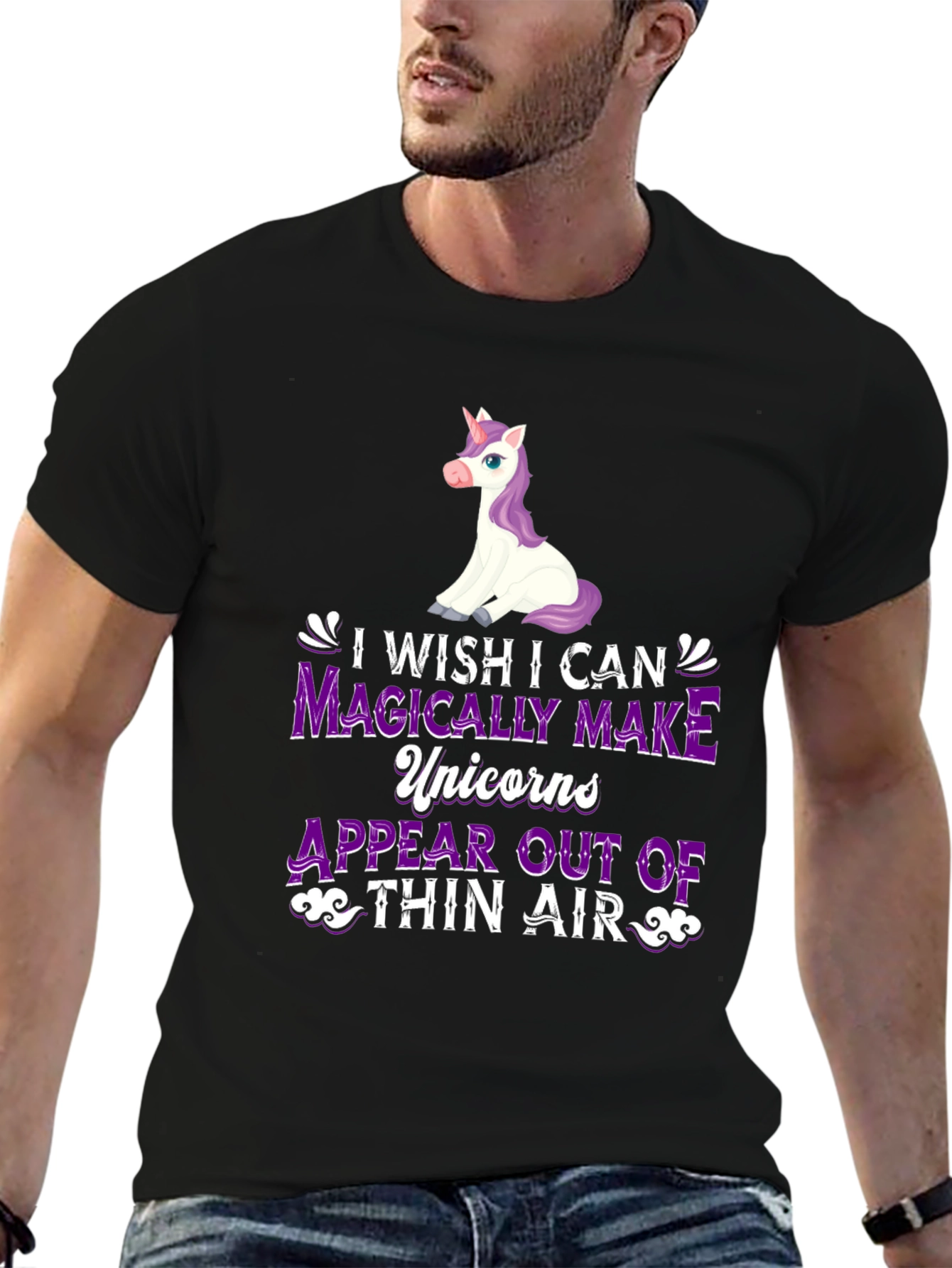 Magical Unicorn Graphic T-Shirt
