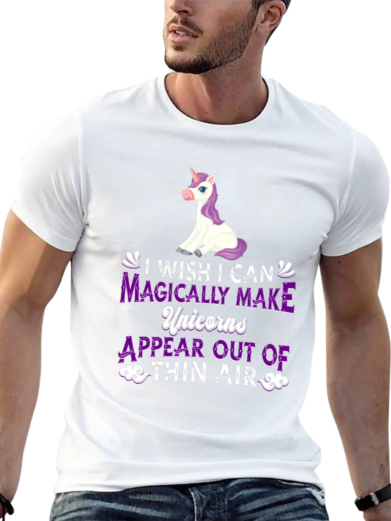 Magical Unicorn Graphic T-Shirt