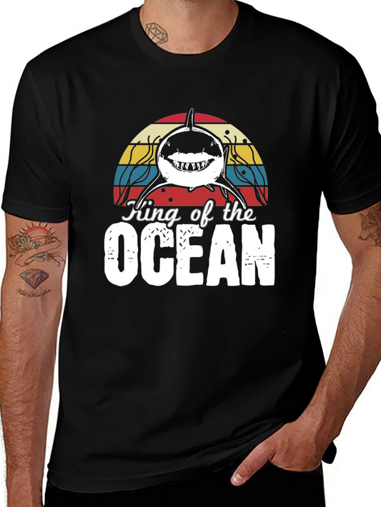 King of the Ocean Shark Graphic Tee