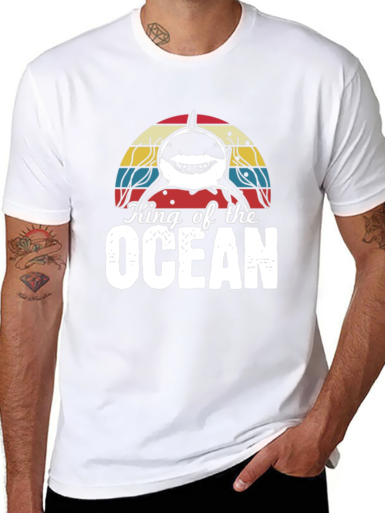 King of the Ocean Shark Graphic Tee