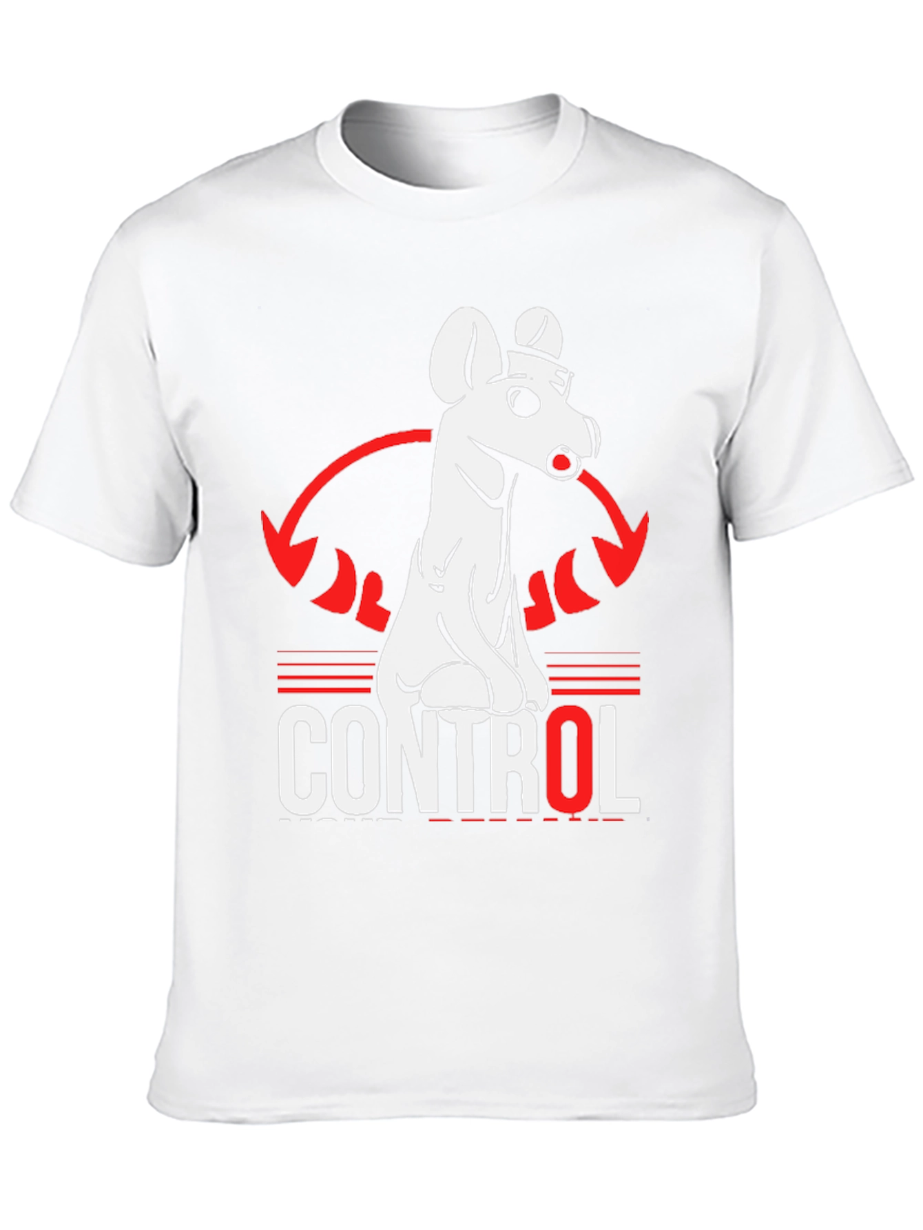 Control Dog Graphic T-Shirt