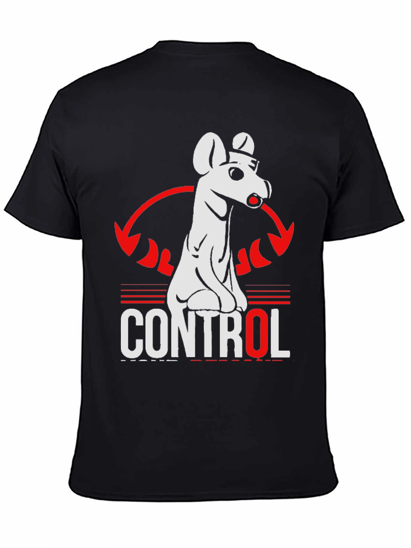 Control Dog Graphic T-Shirt