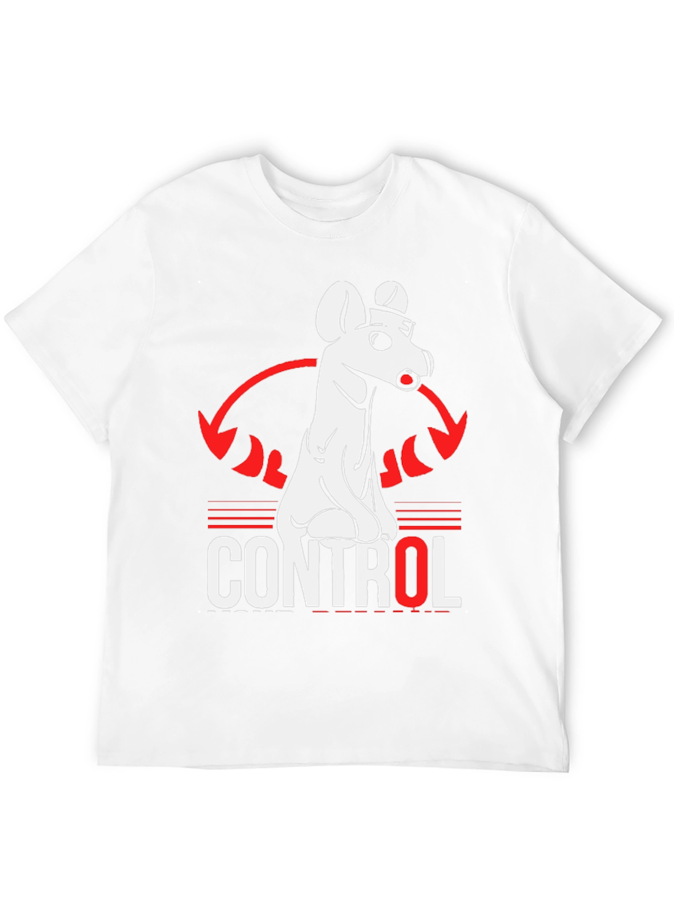 Control Dog Graphic T-Shirt
