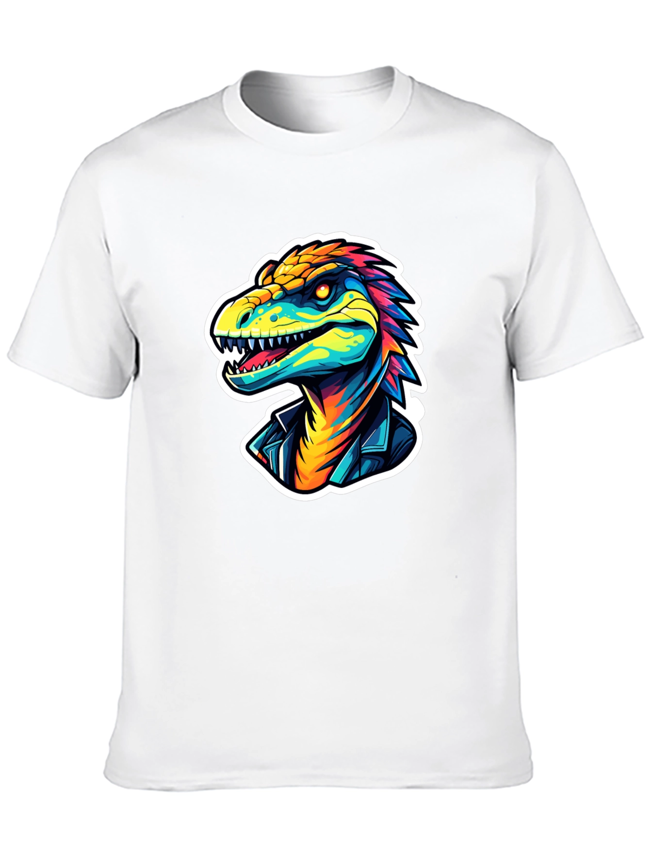 Cool Dino Graphic Tee - Black T-Shirt