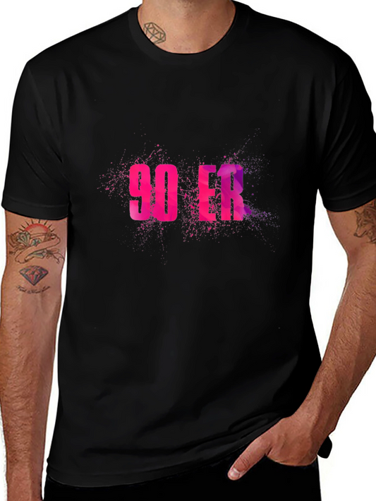 90 ER Graphic Tee - Retro Nostalgia