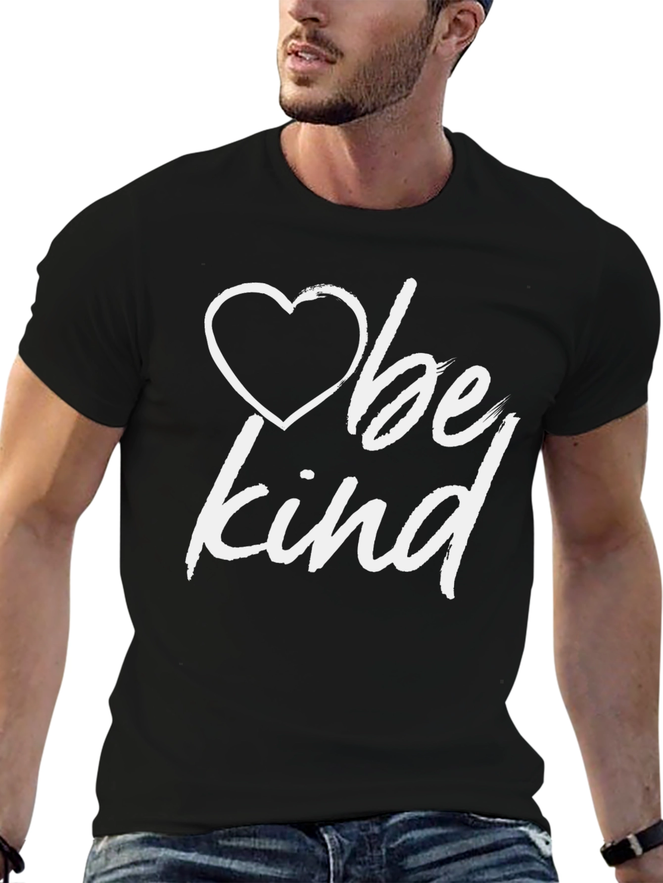 Be Kind T-Shirt - Heart Graphic Tee