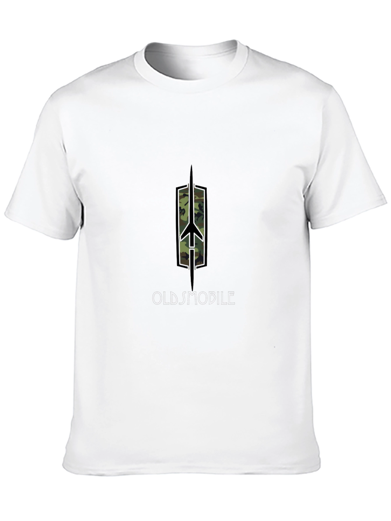 Oldsmobile Camo T-Shirt - Classic Car Graphic Tee