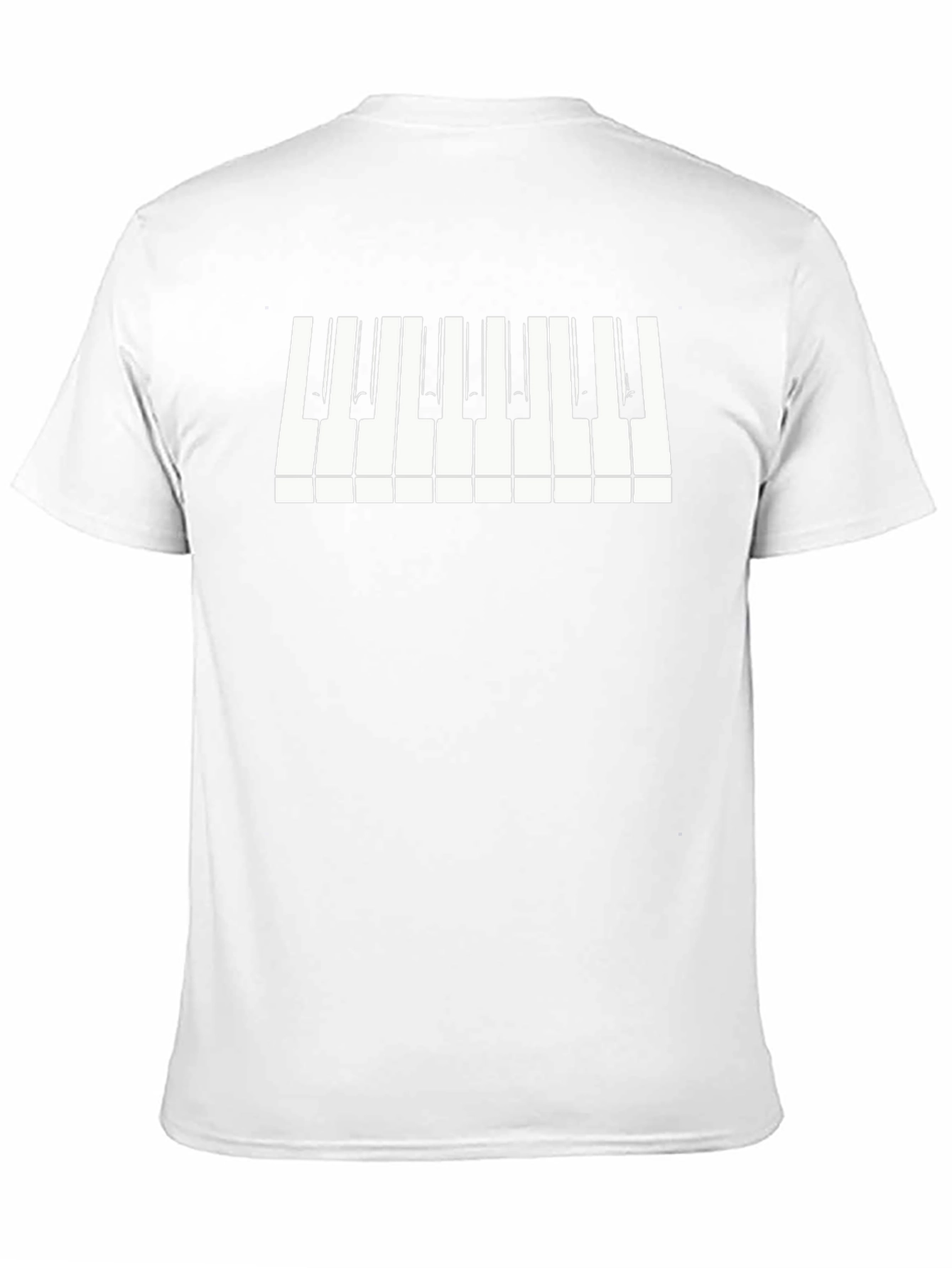 Piano Keys Graphic T-Shirt - Musician Tee