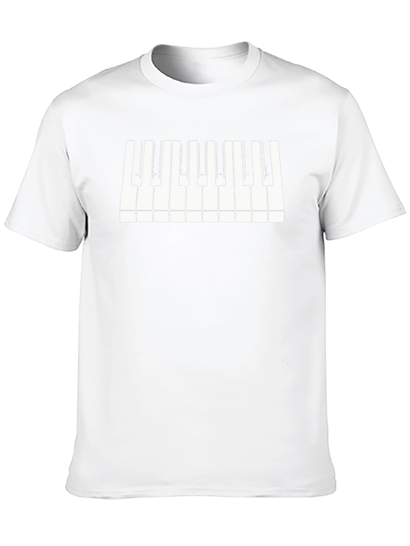 Piano Keys Graphic T-Shirt - Musician Tee