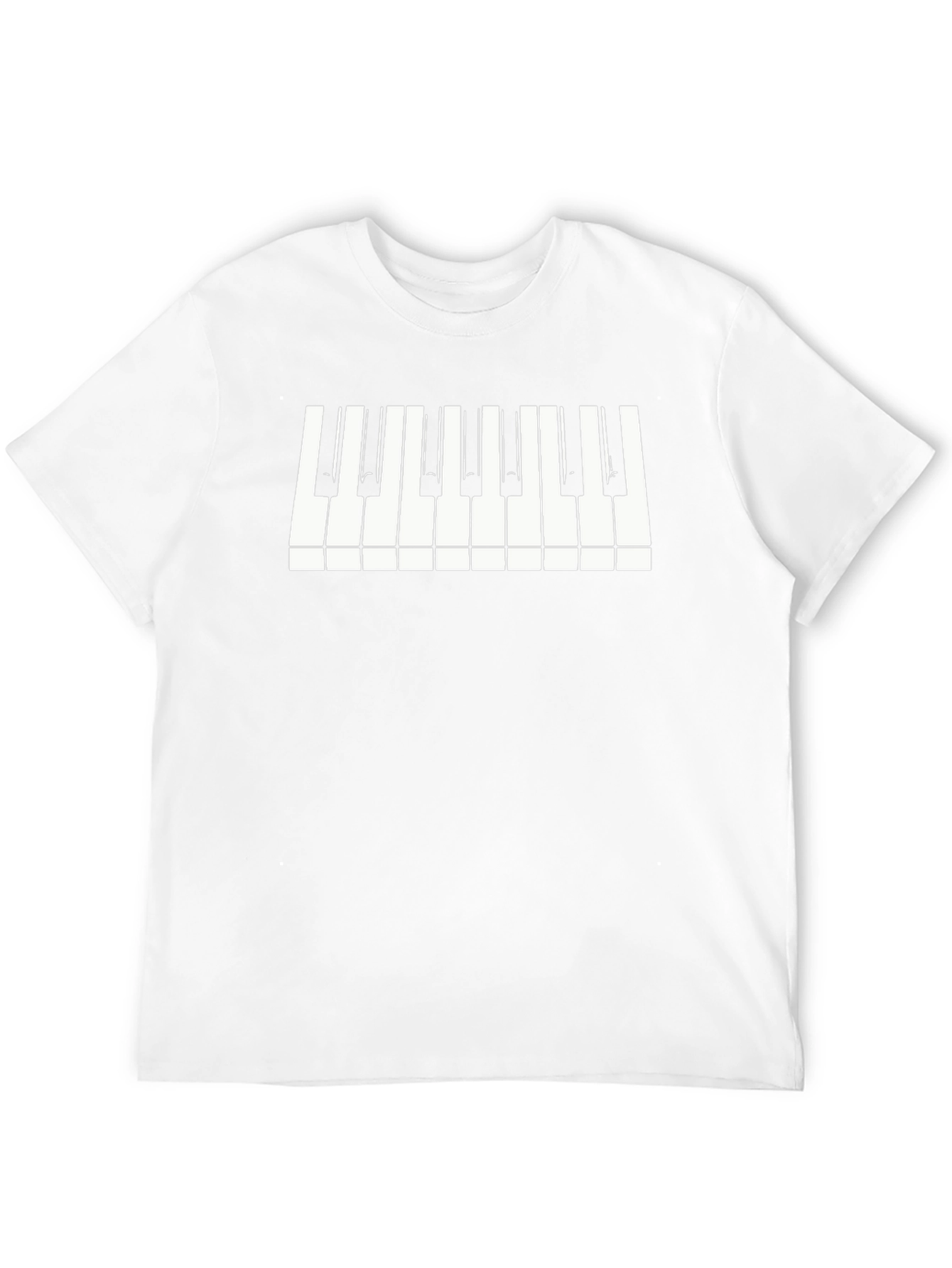 Piano Keys Graphic T-Shirt - Musician Tee