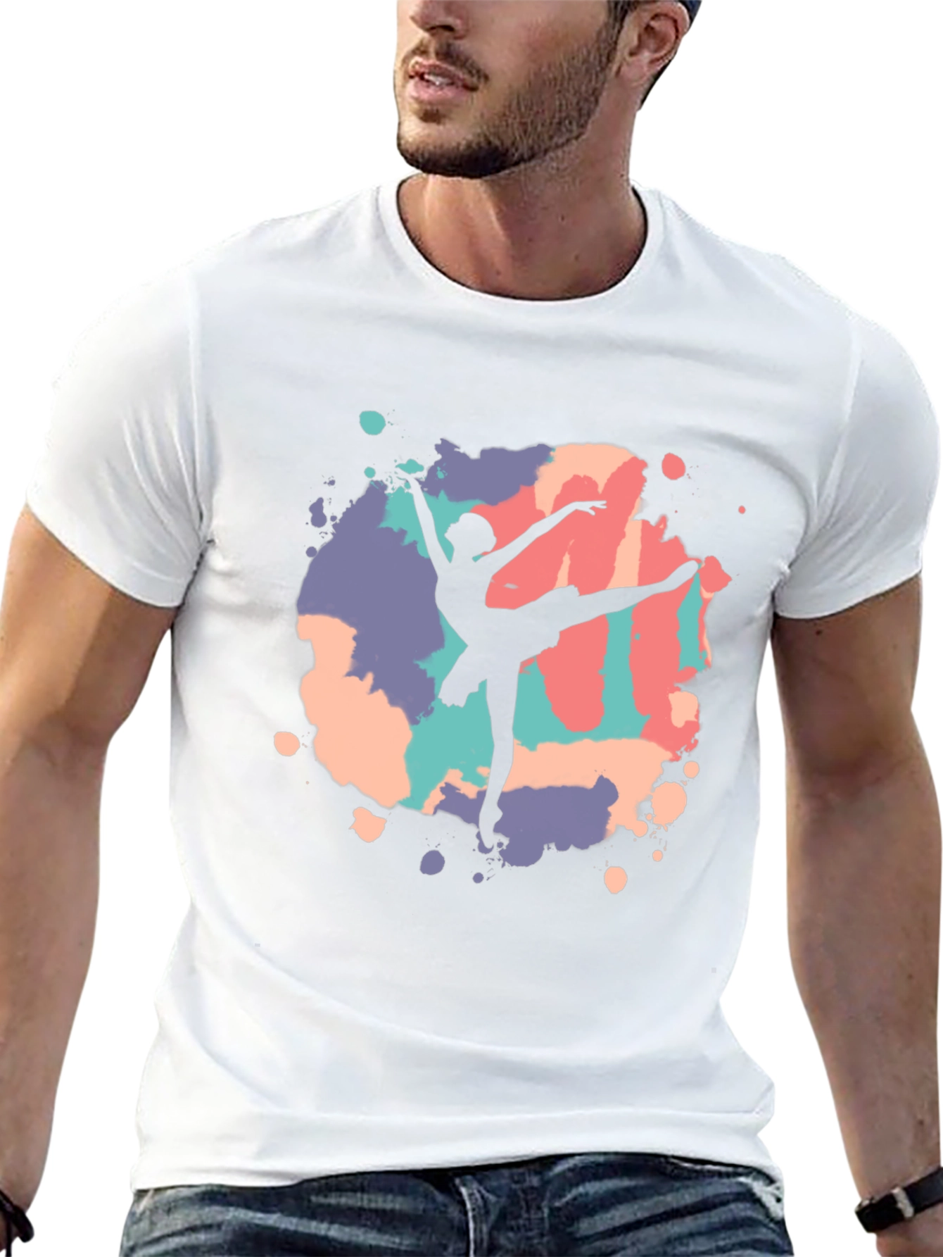 Ballet Dancer Graphic Tee - Black T-Shirt