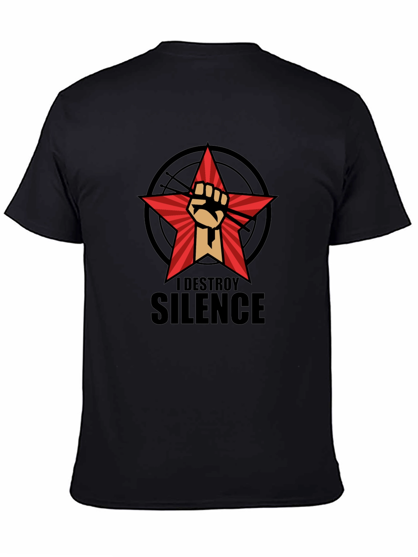 I Destroy Silence Graphic T-Shirt