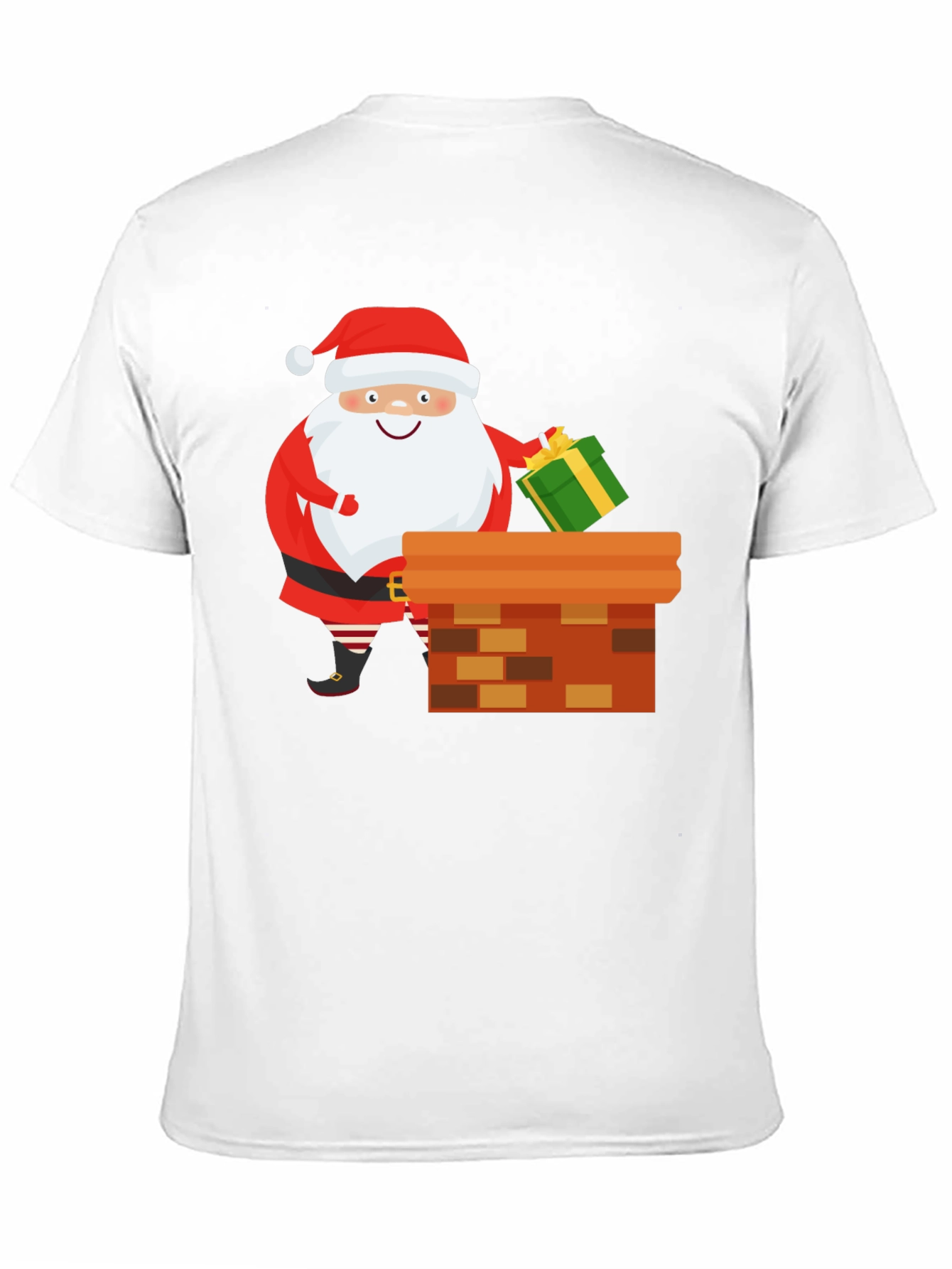 Santa Claus Chimney Christmas T-Shirt